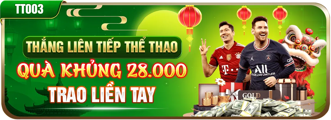 Khuyến mãi chào mừng Saowin